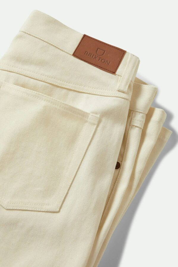 Margo Cropped 5-Pocket Pant - Off White - Image 9