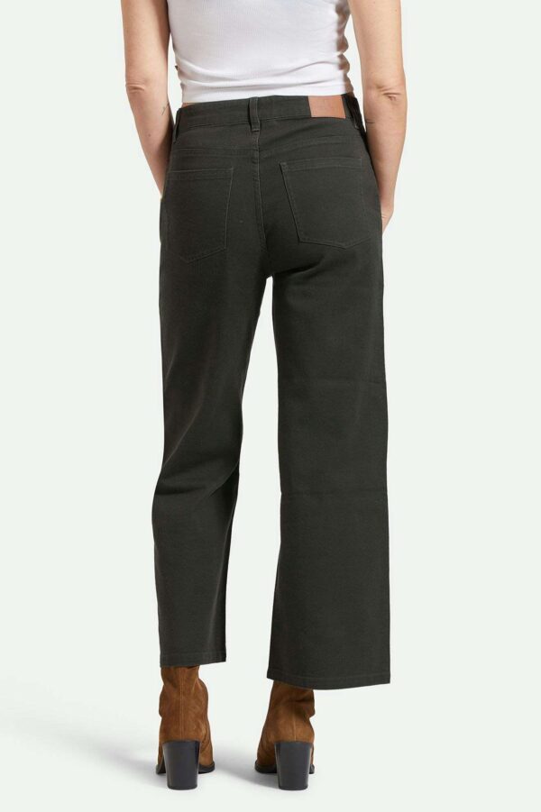 Margo Cropped 5-Pocket Pant - Washed Black - Image 8