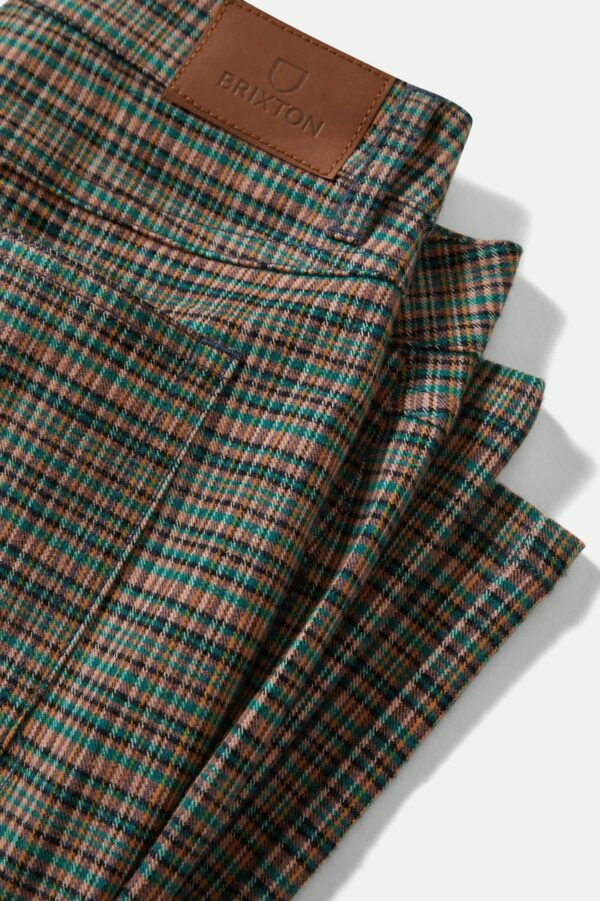 Margo Cropped 5-Pocket Pant - Multi Stripe/Plaid - Image 9