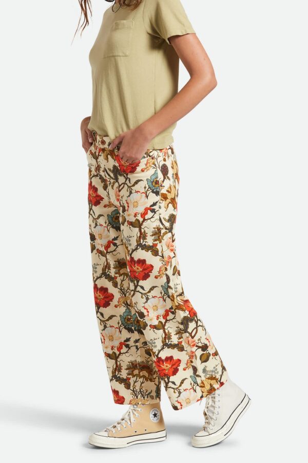 Margo Cropped 5-Pocket Pant - Botanical Floral - Image 5