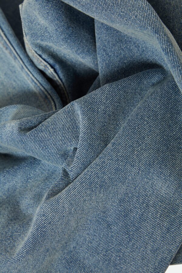 Margo Cropped 5-Pocket Pant - Light Denim - Image 9
